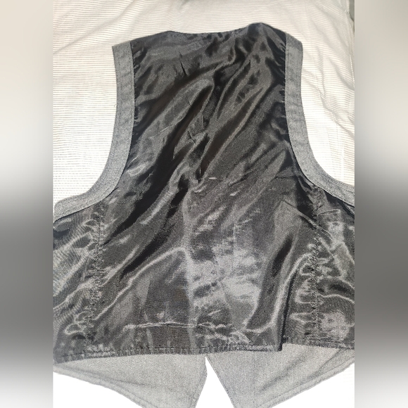 Sovereign Code Mens Grey Patterned Vest Size XL EUC - Picture 3 of 3